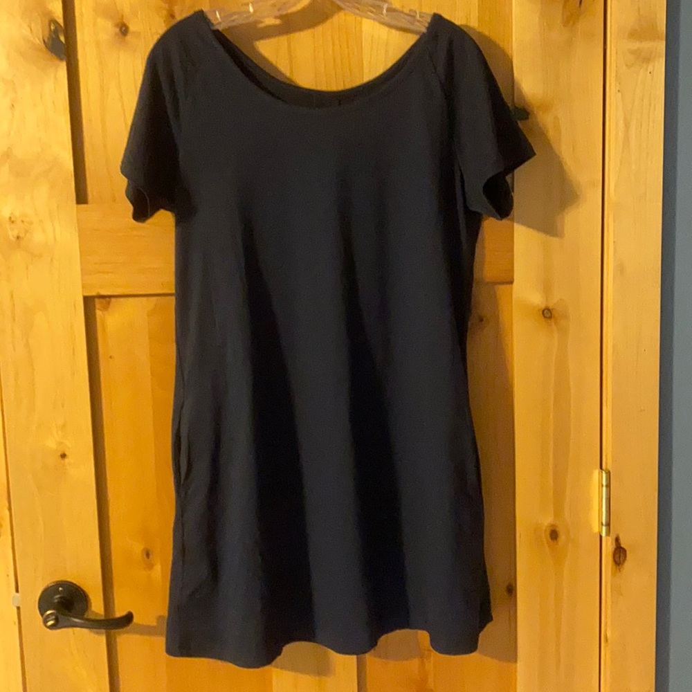 New T- shirt dress - navy blue Size M